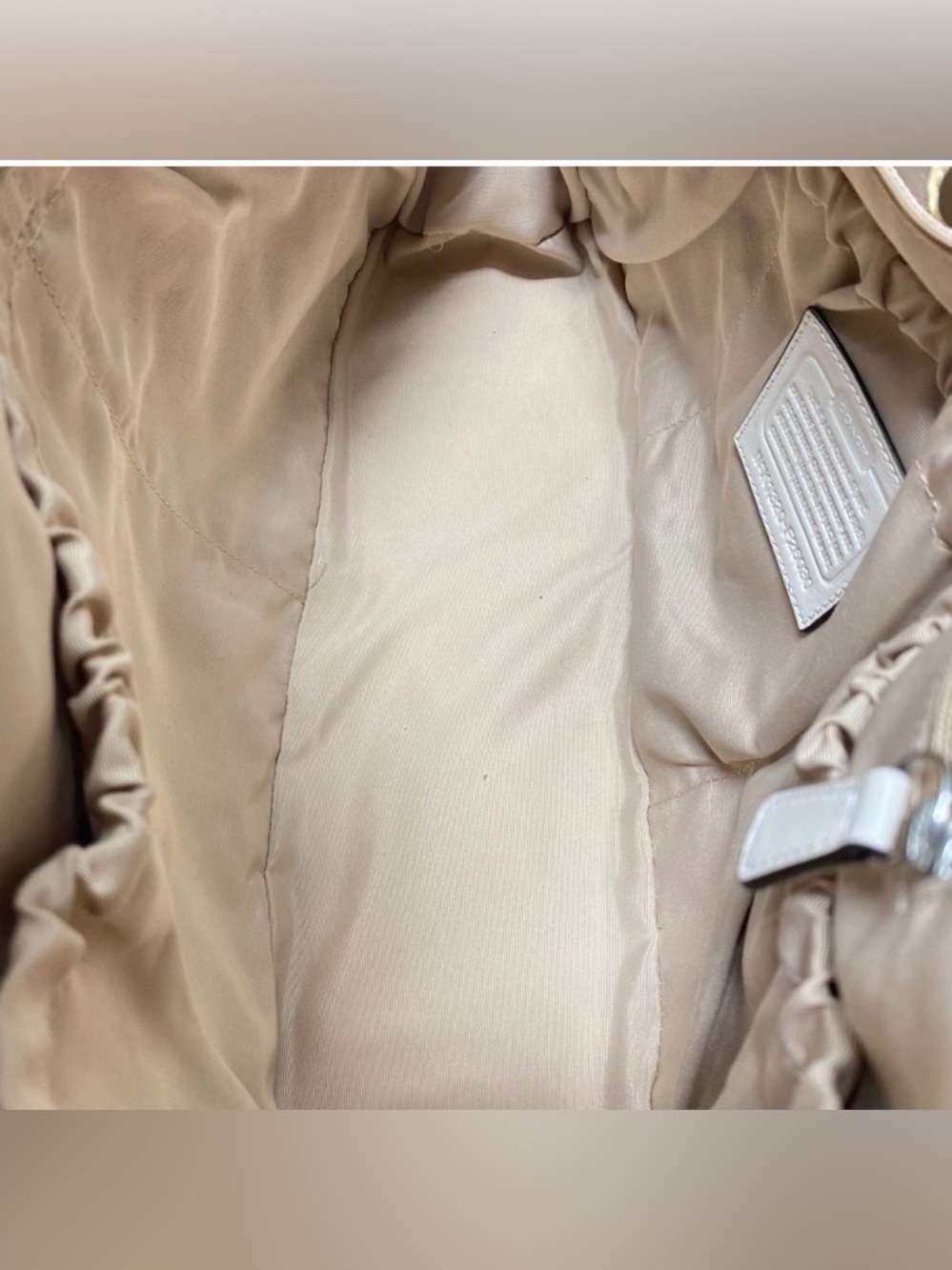 Coach Peyton Signature embossed patent leather diaper tote bag EUC- Project Bag - Picture 7 of 13